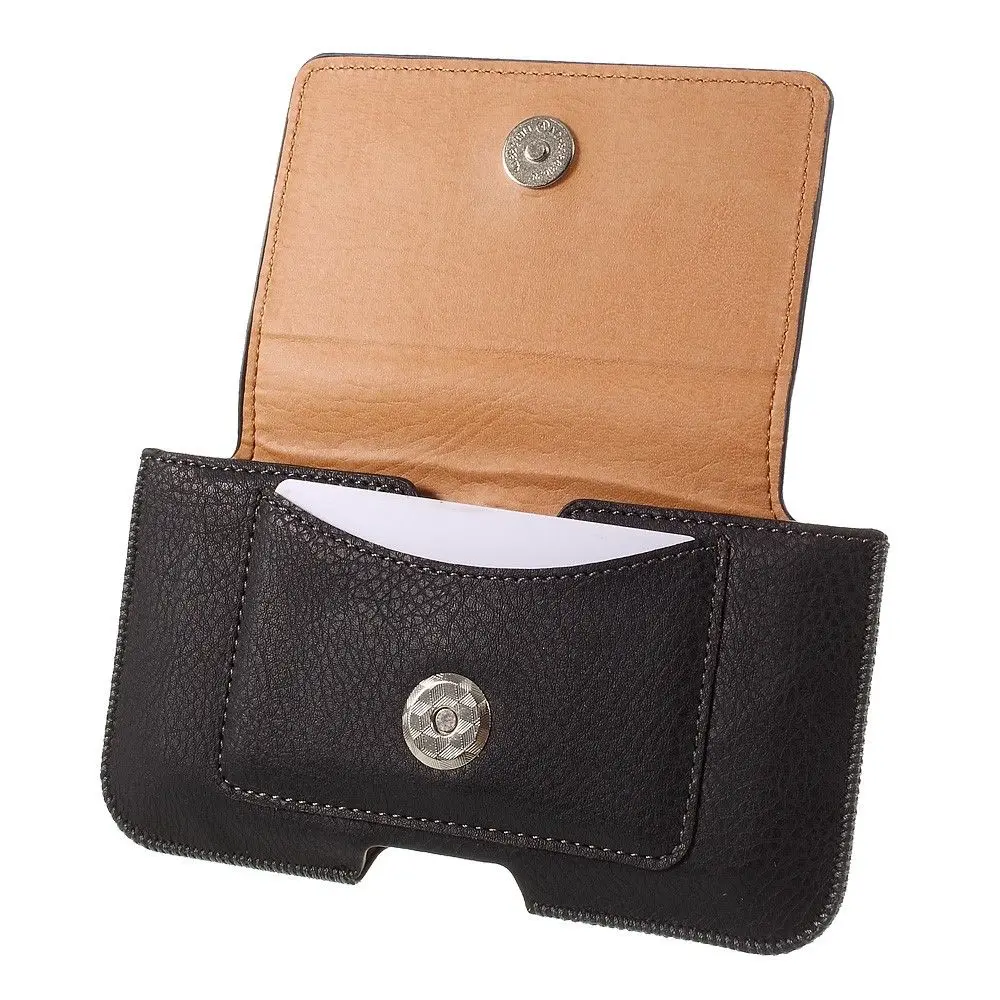 Funda Estuche Cinturón con clip Horizontal con Tarjetero para Verykool Crystal s4009