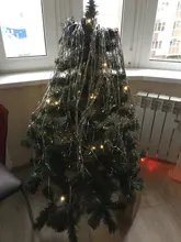 Light Lamps Garlands Remote-Control-Lights Led-String Holiday-Decor Fairy USB Christmas