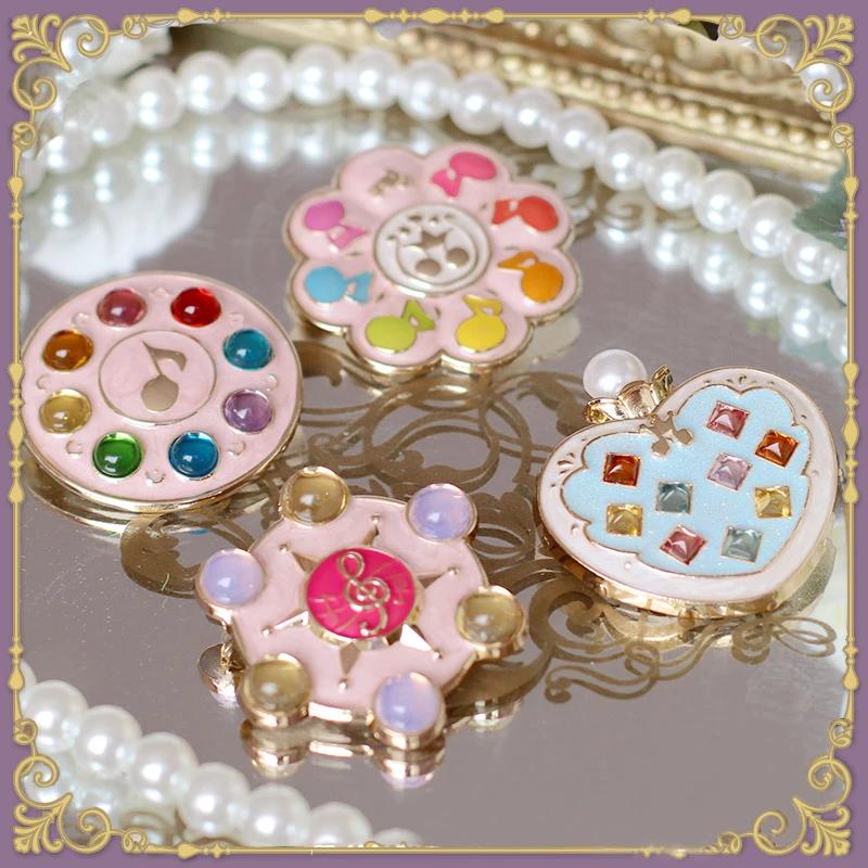 

Magical DoReMi makeup badge brooch pin with gift box