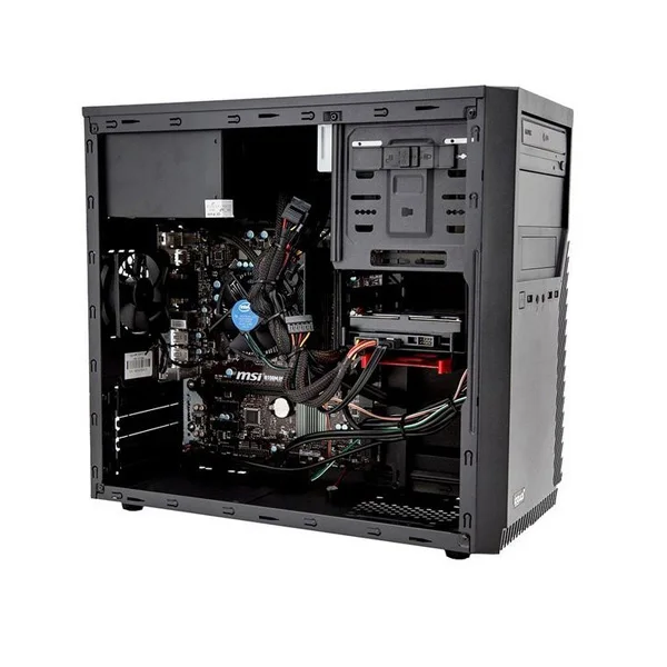 Настольный ПК iggual PSIPCH409 i3-8100 8 ГБ ОЗУ 120 ГБ SSD черный