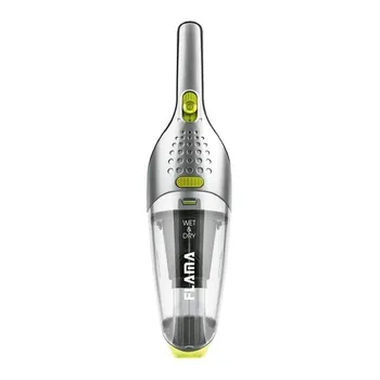 

Flama wet and dry handheld vacuum cleaner 1608fl-7.2v/55w-vacuum solids & Liquids-2 filtered levels-extractable filter
