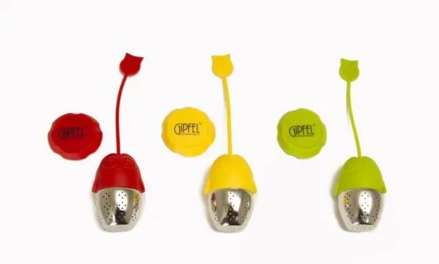 Ситечко для чая 5787 GIPFEL 18х4,4х4,2см