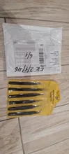 6 unids/set pinzas ESD 10-15 seguro Anti-estática de acero inoxidable de soldadura pinzas las herramientas para Estación de soldadura con bolsa