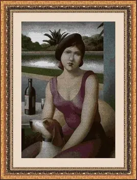 

CROSS STITCH KIT PANDATHREAD NOVELTIES 34635