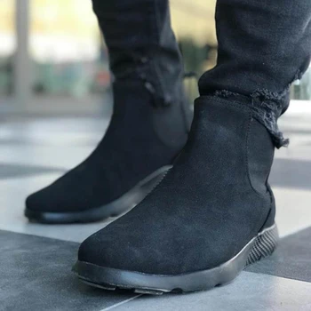 

Black Suede, High Quality 100% Vegan Leather Men Boots. Shoe Boot, Sneaker Boot, Chaussure Boot, Uomo Boot, Young Man Boots, Young Man Boots, Chaussures De Jeunes Hommes, Leather Boots