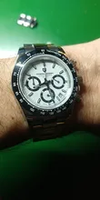 PAGANI Design-Reloj de cuarzo deportivo para Hombre, cronógrafo de lujo, de acero inoxidable, zafiro, resistente al agua, nuevo, 2021