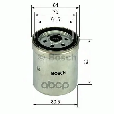 Фильтр Топливный Mb W123/W460/W463 2.0d-3.0d/Td
