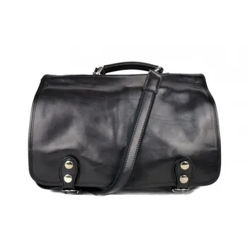 

Messenger leather bag office bag mens business shoulder bag satchel black