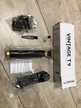 Afeitadora eléctrica sin cables para hombres, recortadora de pelo de Estilo Vintage Retro T9 T10 T13 T14, sin cable, con cabezal de aceite y barba