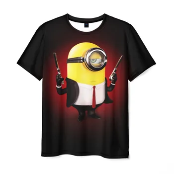 

Men's T-shirt 3D Minion hitman