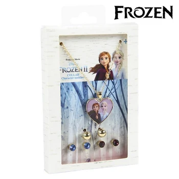 

Necklace and matching earrings set Frozen 71365 Golden