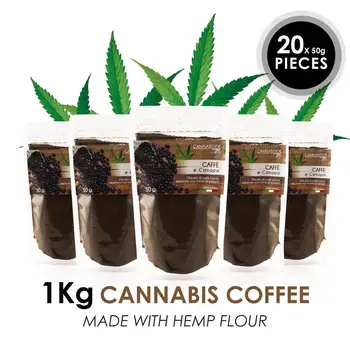 

Original CannabisIde Coffee 1 kg Made in ITALY - FREE SHIPPING