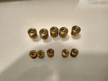 Push-Button Fit-Ball Butter Grease Oiler-Press Brass Copper 5pcs Billiard-Cup Gas-Engine-Motor