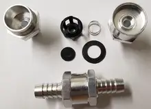 Aluminium-Alloy Check-Valve Fuel-Non-Return One-way-6/8/10/12mm Fit-Carburettor