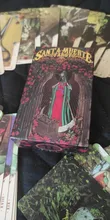 Cartas de Tarot de Santa Muerte, cartas de Tarot, juego de cartas de oráculo