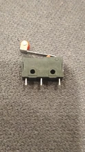 Mini Interruptor de Límite Micro palanca con rodillo de bisagra, 10 Uds.