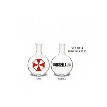 

Shot glasses Set of 4 Resident Evil Umbrella Corp