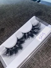 Zumbme-pestañas de visón voluminosas y esponjosas, pestañas largas de 25mm, reutilizables y despeinadas, pestañas libres de crueldad