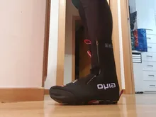 Ciclismo arranque cubre MTB zapato cubre cálido invierno térmico neopreno chanclos impermeable del dedo del pie de ciclismo cubiertas de zapatos botines para bicicleta