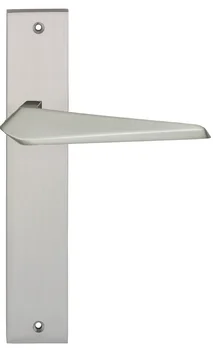 

GAME crank D126 with PLATE Maldives effect INOX. GAME handles door. For lock Square 8MM.