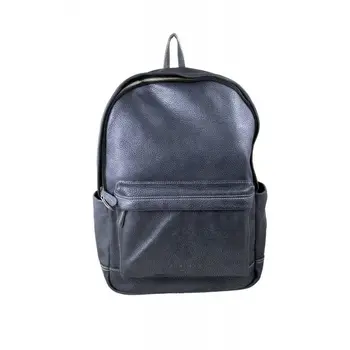 

Leather backpack casual style with pocket front 43x30x13 cm