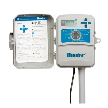 

Electric programmer Hunter X2 WiFi for Outdoor. 4 to 14 Seasons.