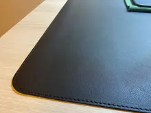 Alfombrilla de ratón grande para Gamer, tapete de escritorio de ante de cuero PU impermeable, alfombra para ratón teclado, Protector de mesa para Juegos de oficina