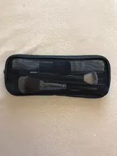 Uds cosmética bolsa de malla de estuche de brocha de maquillaje de viaje neceser organizador caso herramientas de belleza de almacenamiento de titular