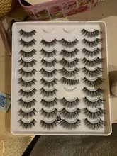 Makeup-Tool-Kit Extension Mink-Lashes Dramatic-Volume 2-20pairs Natural 10-25mm Cilios