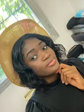 Funmi-mechones de pelo de doble estiramiento con cierre rizado, 100% de 8 pulgadas, extensión de cabello humano brasileño Remy 1B 27 30 Borgoña