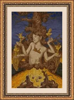 

CROSS STITCH KIT PANDATHREAD MODERN AND SURREAL 33320