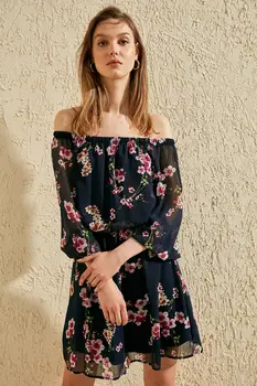

Trendyol Flower Decorated Dress TWOSS20EL1324
