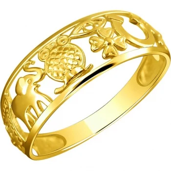 

Esthete ring in Yellow Gold