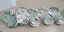 Calcetines de malla para bebé de 0 a 2 años, calcetines de algodón de dibujos animados para niño y niña, bonitos calcetines para niño recién nacido, accesorios para bebé, 5 par/lote