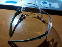 Gafas protectoras a prueba de viento y polvo, lentes láser de seguridad, transparentes, antigolpes, para laboratorio de fábrica, trabajo al aire libre