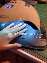 SUN X7 MAX-Lámpara LED UV de secado rápido para uñas, de alta potencia, 180W, esmalte de Gel, herramienta de secado de uñas con Sensor inteligente, nueva oferta