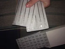 Agujas de tatuaje de acero desechables, delineador redondo para tatuar, equipo de tatuaje de alta calidad, 50 Uds.