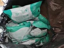 Mascarilla facial FFP2 KN95, Máscara protectora contra el polvo, filtración contra la gripe, color blanco y negro