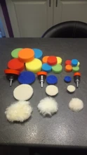 Esponja para pulir autos almohadillas de espuma búfer Kit de la máquina de pulido alfombrillas de cera para elimina arañazos