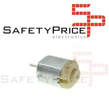 

2x Mini 3v DC 2000 RPM motor for Arduino UNO MEGA robotica