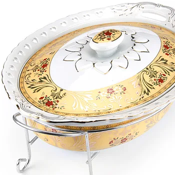 

Marmit ceramics 2.5L 3PR with a candle Loraine 26535