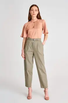 

Trendyol Belt Detail Pants TWOSS20PL0454