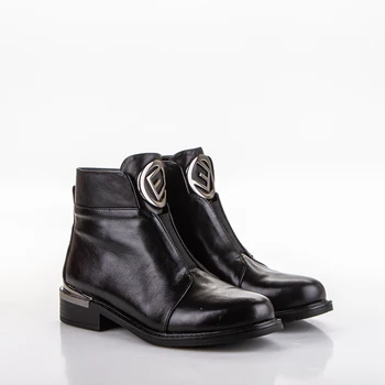 

Boots for women zpa-j9506-f880 Black, Lauf!, genuine leather