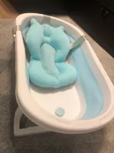 Bañera plegable grande para bebé, Cubo de baño portátil, base antideslizante, bañeras de baño portátiles para bebés recién nacidos, bañera antideslizante para niños