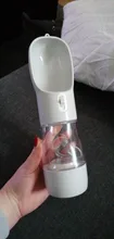 HOOPET-botella de agua portátil para perros, tazón alimentador, botella de comida, para viajes al aire libre, tazón de agua para perros