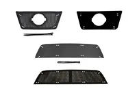 

Protective mesh and winter plug radiator grille and front bumper for Nissan Terrano 2016-