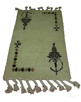 

Carpet Berber Ethnic Tapestry 100% wool Long-Haired African Eastern Morocco