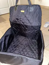 Funda de asiento de nailon 900D impermeable para mascotas, tapete de transporte al aire libre, accesorios de viaje para coche, bolsa para perro