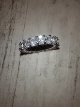 Huitan-anillos de promesa de amor para mujer, joyería de boda, cristal cuadrado pavimentado, circonita, anillo de compromiso de boda elegante, nuevo