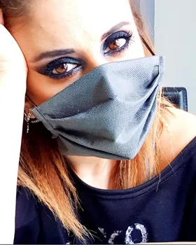 

Mask hygienic reusable. Mask threefold layer TNT.